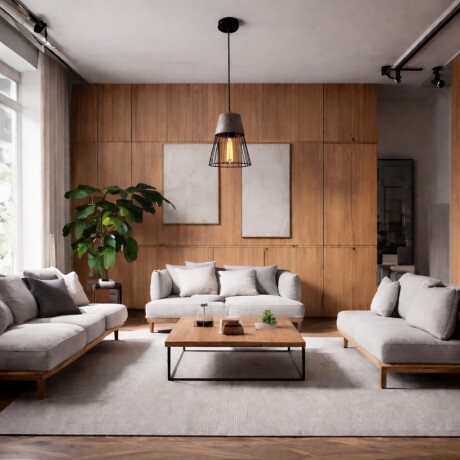 Colgante Jaula negra y cemento natural 26*29cm Colgante Jaula negra y cemento natural 26*29cm