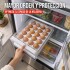 Huevera Caja Almacenamiento De Huevos Doble Capa 40 Unidades Organizador refrigerador cocina IMBACK Color Blanco Huevera Caja Almacenamiento De Huevos Doble Capa 40 Unidades Organizador refrigerador cocina IMBACK Color Blanco