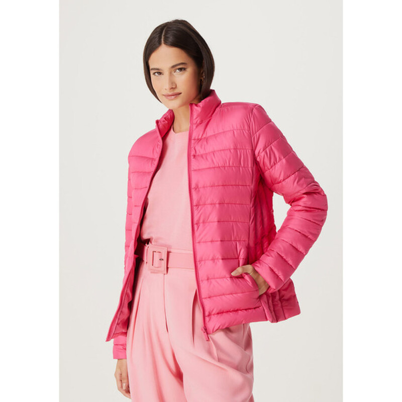 JAQUETA FEM NARANJA CLARO