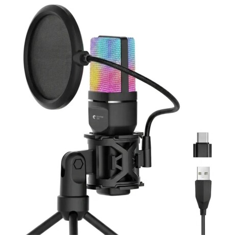 Micrófono gamer RGB SF777R V01