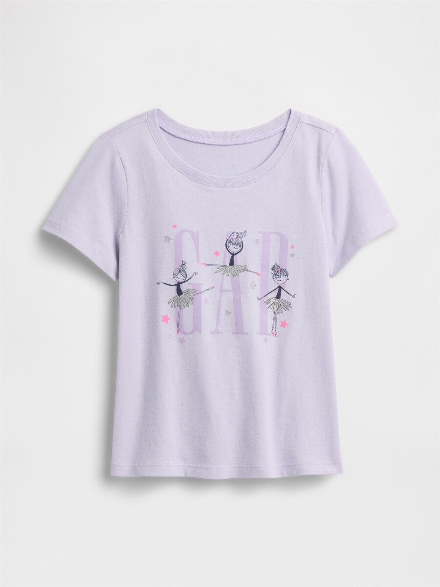 Remera Gráfico Toddler Niña - Thistle 