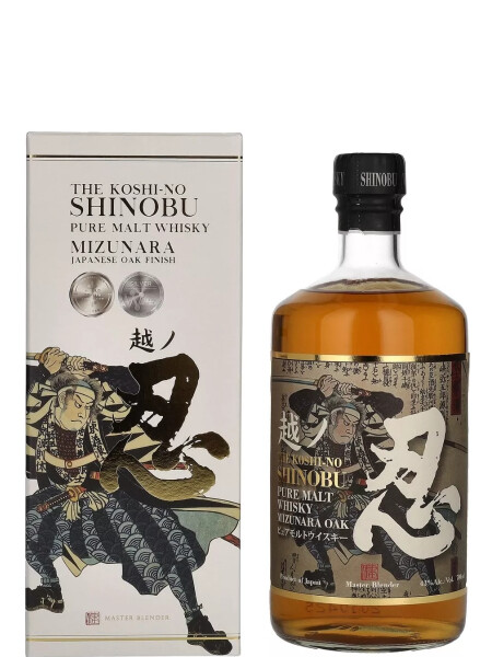 Shinobu Pure Malt whisky japonés Shinobu Pure Malt whisky japonés