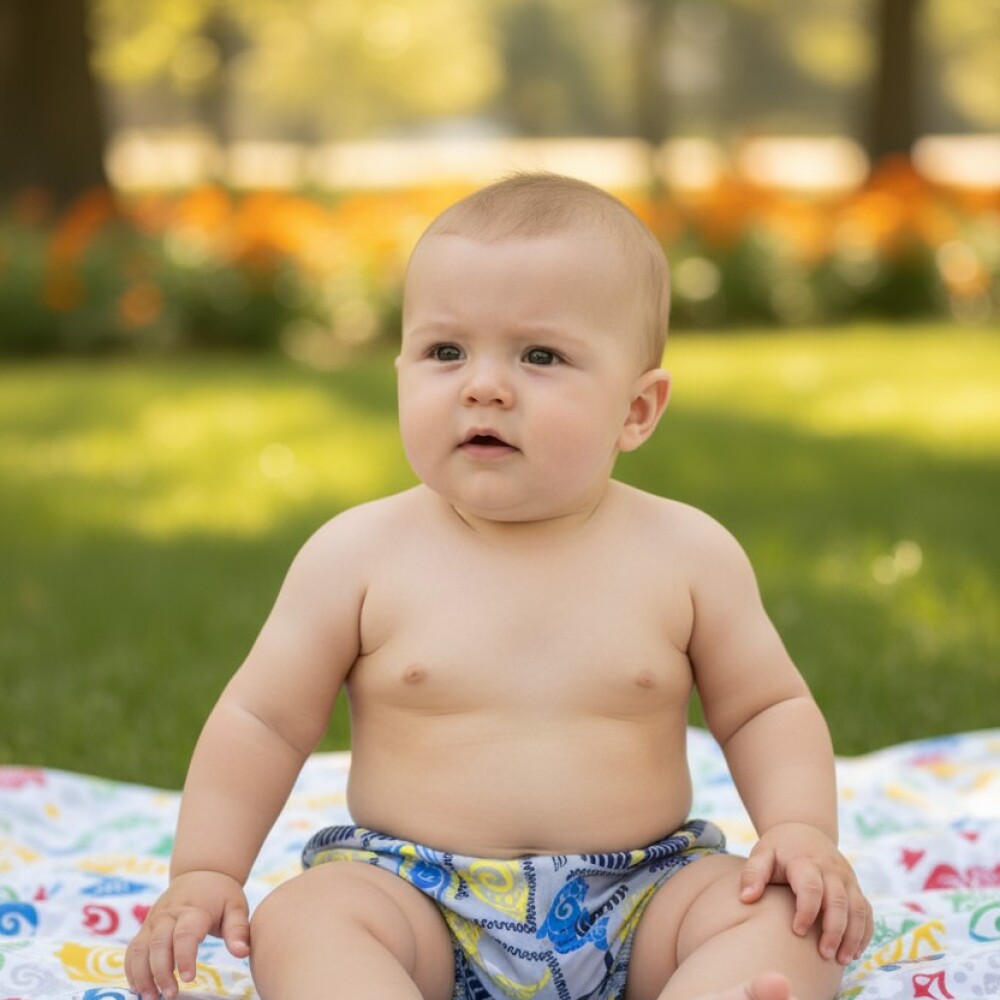 Pañal agua reutilizable TUGA 24 a 30 meses grey