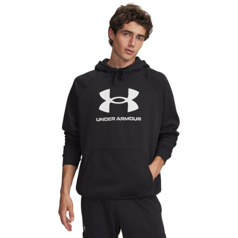 UA Rival Fleece Logo HD-RED BLK-001