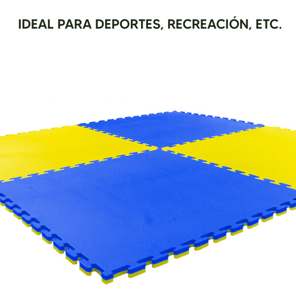 Pack De Tatami Reversible X 3 Unidades PK TATAMI 2 VERDES 1 AZUL