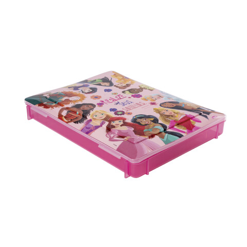 Carpeta Plástica A4 Princesas Disney 23 x 32 cm U