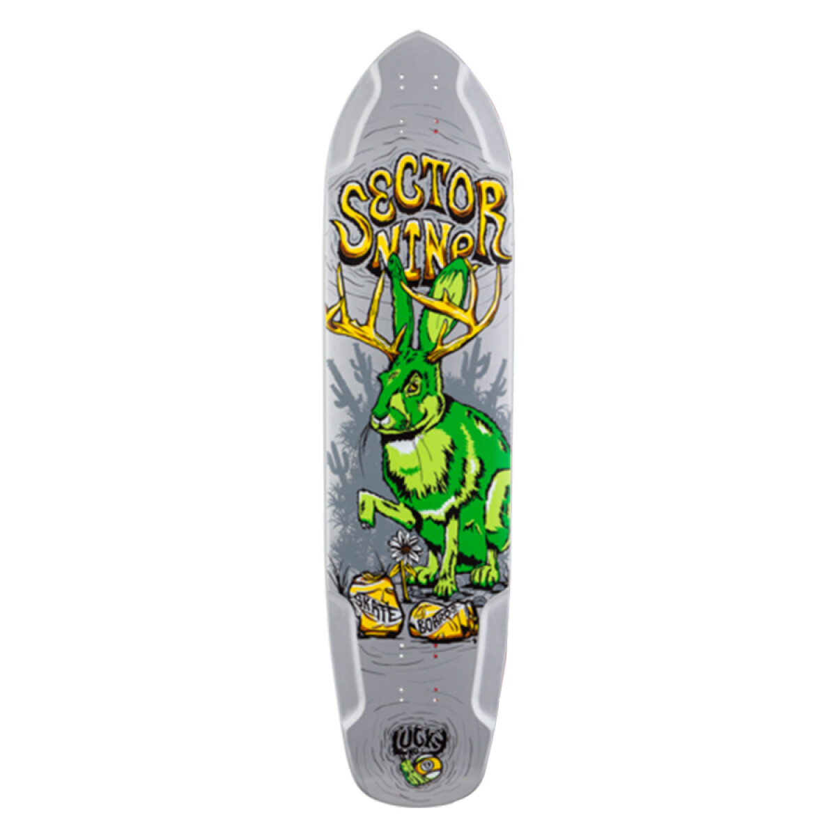 Sector 9 Mini Daisy Longboard Rab Green 37.5" (Sólo Tabla) 