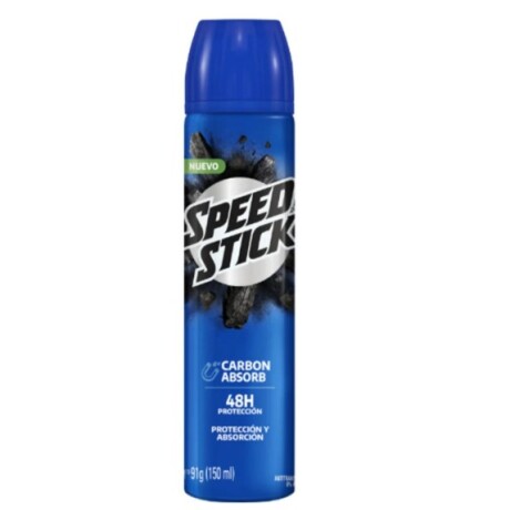Speed Stick antitranspirante aerosol 150 ml Carbon Absorb