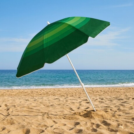 Sombrilla 1,80 mrs Polyester 50+UV VERDE