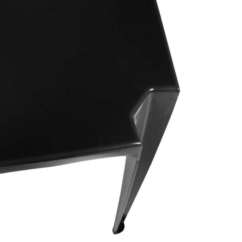 Mesa Cuadrada Mor Bela Vista 70x70x70 cm Patas Fijas Negra Mesa Cuadrada Mor Bela Vista 70x70x70 Cm Patas Fijas Negra