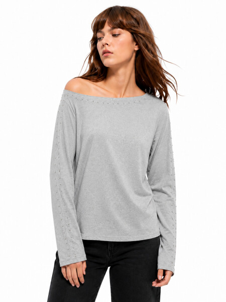 REMERA VIN GRIS