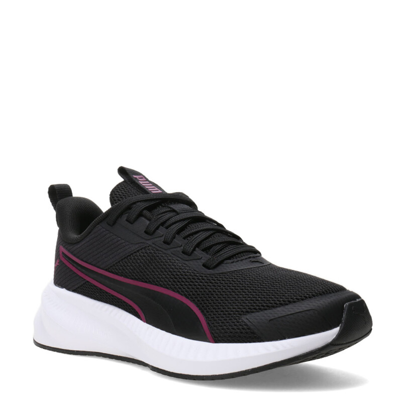 Championes de Niña Puma Flyer Lite 4 Junior Negro - Violeta