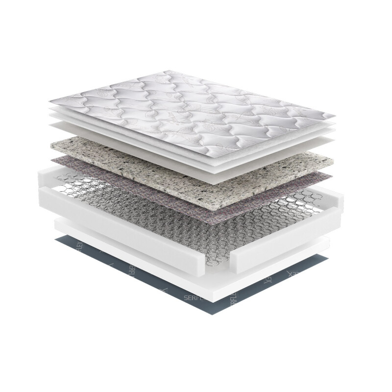 Conjunto sommier Verano/Invierno Serflex 0.96x2.03