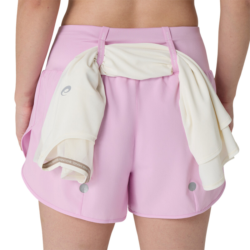 Short Running Road 3.5In Mujer Hazy Lilac