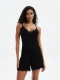MUSCULOSA CON ENCAJE NEGRO