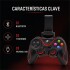Joystick Bluetooth V8 Recargable con Soporte para Celular Negro 1