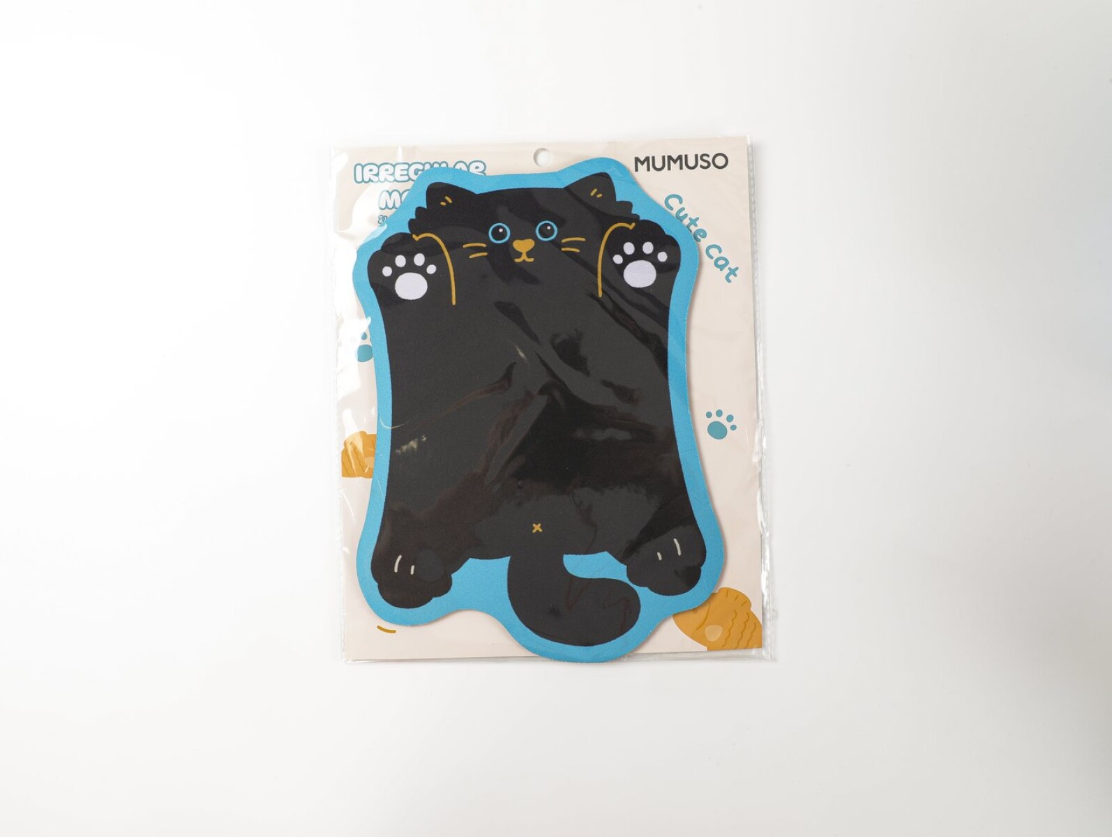 MOUSE PAD GATITO ADORABLE CON DISEÑO ERGONÓMICO ANTIDESLIZANTE – NEGRO 