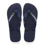 Sandalias Havaianas Brasil Logo Mujer Marino