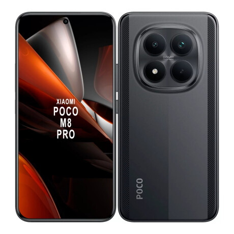 Celular Xiaomi Poco M8 Pro 5G 256GB 8GB Black Celular Xiaomi Poco M8 Pro 5G 256GB 8GB Black