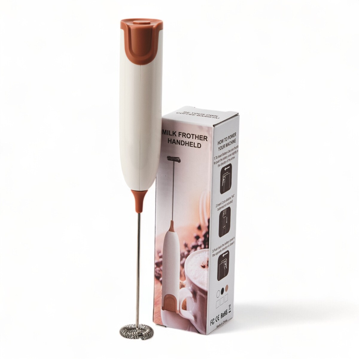 Espumador De Leche Electrico Recargable 