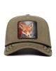Gorra Goorin Bros Trucker Baseball - The Fox Canvas Verde Gorra Goorin Bros Trucker Baseball - The Fox Canvas Verde