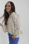 BLUSA NADIA ESTAMPADO FLORES ROSA