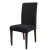 Funda Para Silla Comedor Cubre Asiento Elastizada Y Lavable Variante Color Negro Grisáceo