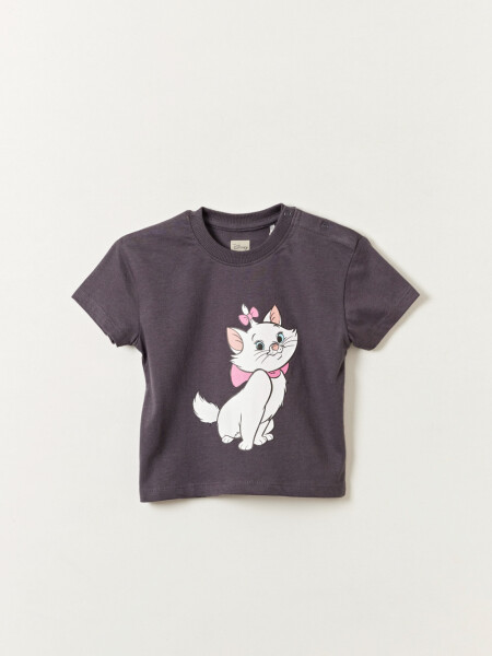 Remera estampa Marie Gris