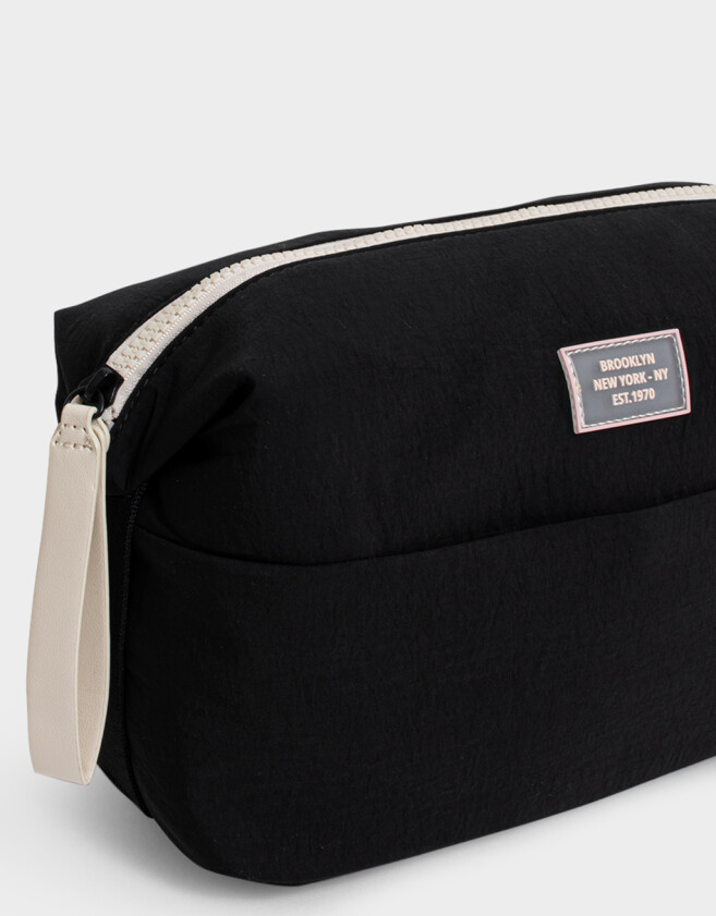 Porta Cosméticos Romántico Portacosméticos Deportivo - Negro