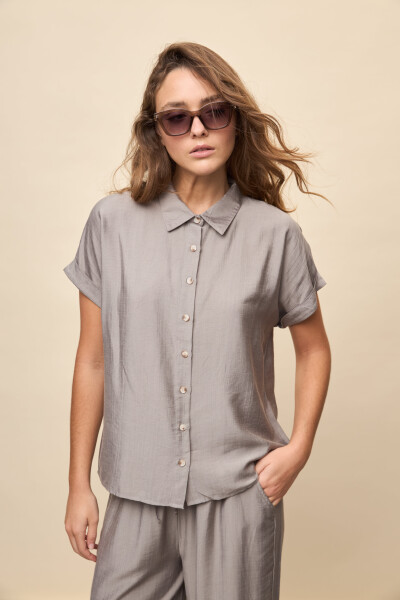 CAMISA ELVINA Visón