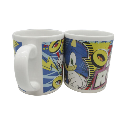 Taza Cerámica Infantil Sonic 237 ml U