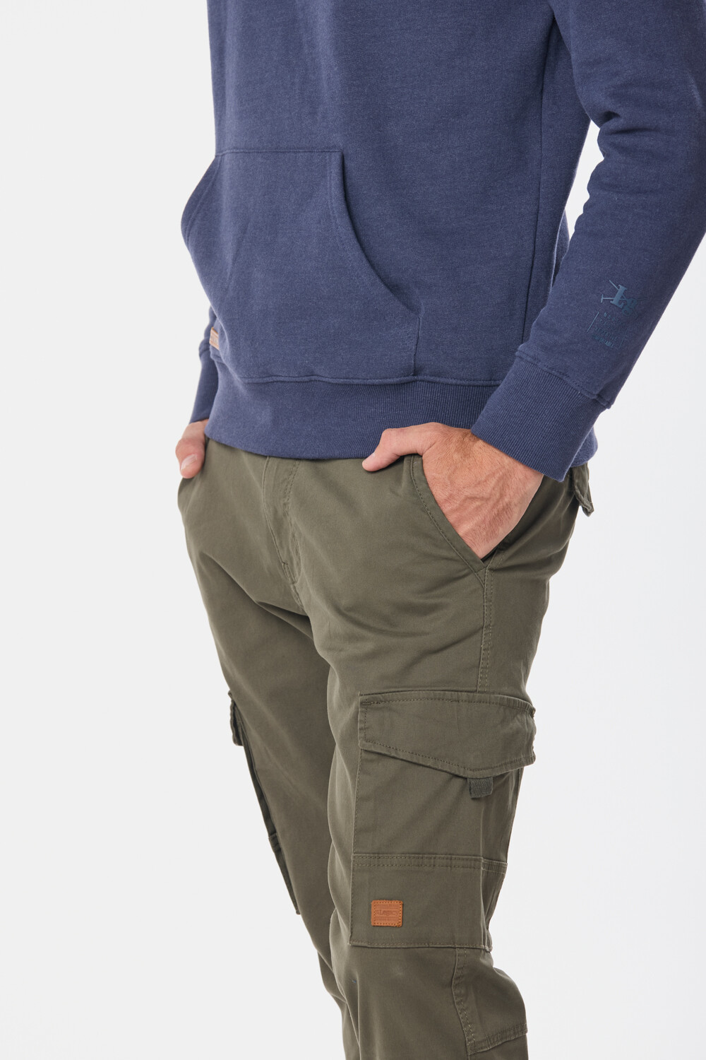 PANTALÓN CARGO Verde