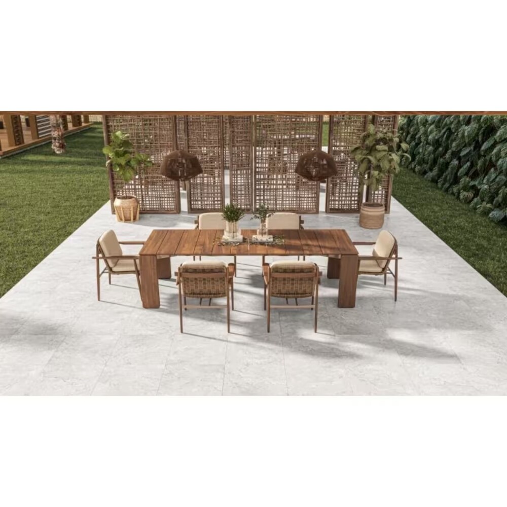 Porcelanato Detroit Light 61x61cm Antideslizante, Mate y Rectificado Porcelanato Detroit Light 61x61cm Antideslizante, Mate Y Rectificado