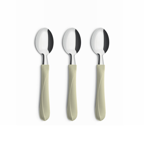 Set X3 Cucharas Postre Trend de Simonaggio BEIGE
