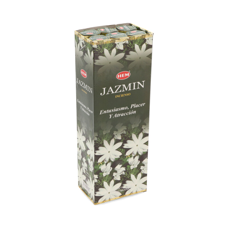 INCIENSO HEM CAJA HEXAGONAL X6 Jazmín