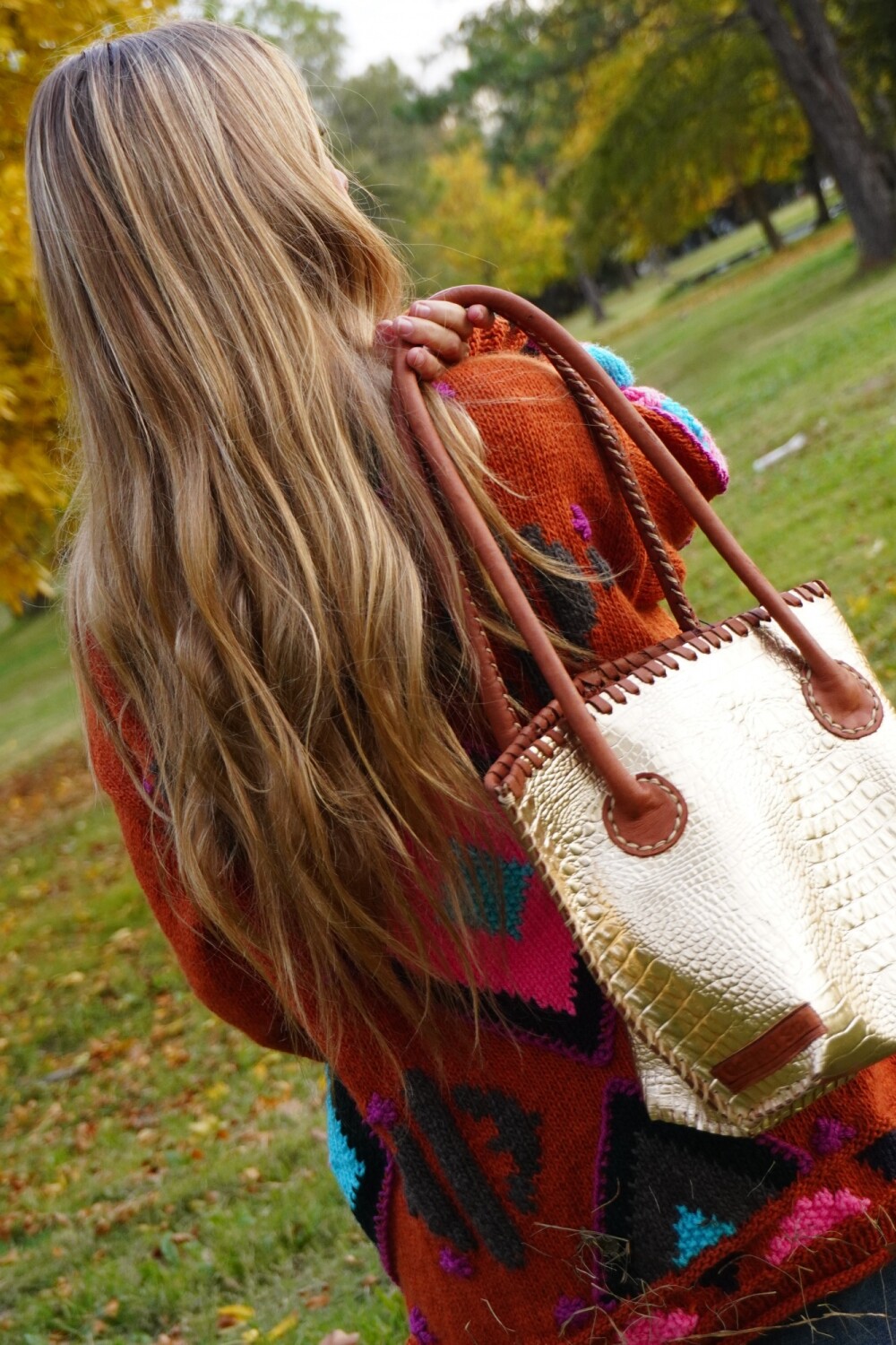 Medium Winter Bag Dorado Suave