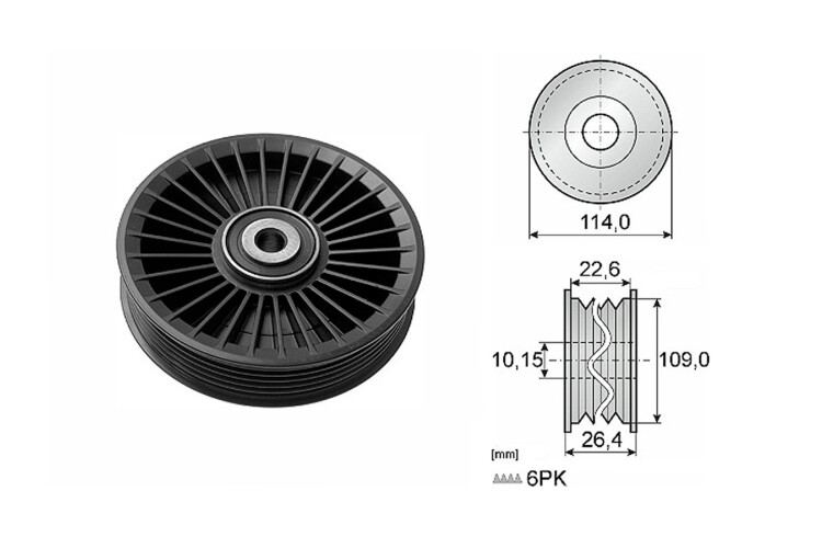 Tensor Guia Correa Chev Astra Mercedes Benz Sprinter 313Cdi 413 Cdi Doble Rueda Trasera/Glc 350 E-4Matic (X253 C253)/Sprinter 3 Tensor Guia Correa Chev Astra Mercedes Benz Sprinter 313Cdi 413 Cdi Doble Rueda Trasera/Glc 350 E-4Matic (X253 C253)/Sprinter 3