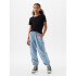 SS RIB TEE TRUE BLACK