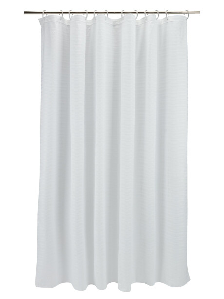 Cortina de ducha LOTTEFORS 180x200 blanc Cortina de ducha LOTTEFORS 180x200 blanc