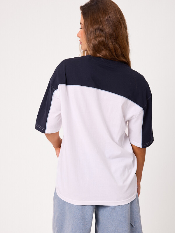 T-SHIRT ROCCA RUSTY Navy