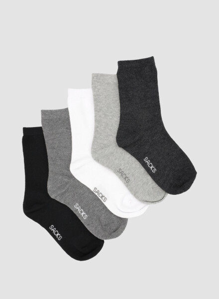 Pack x5 medias lisas infantil jk Variante 30