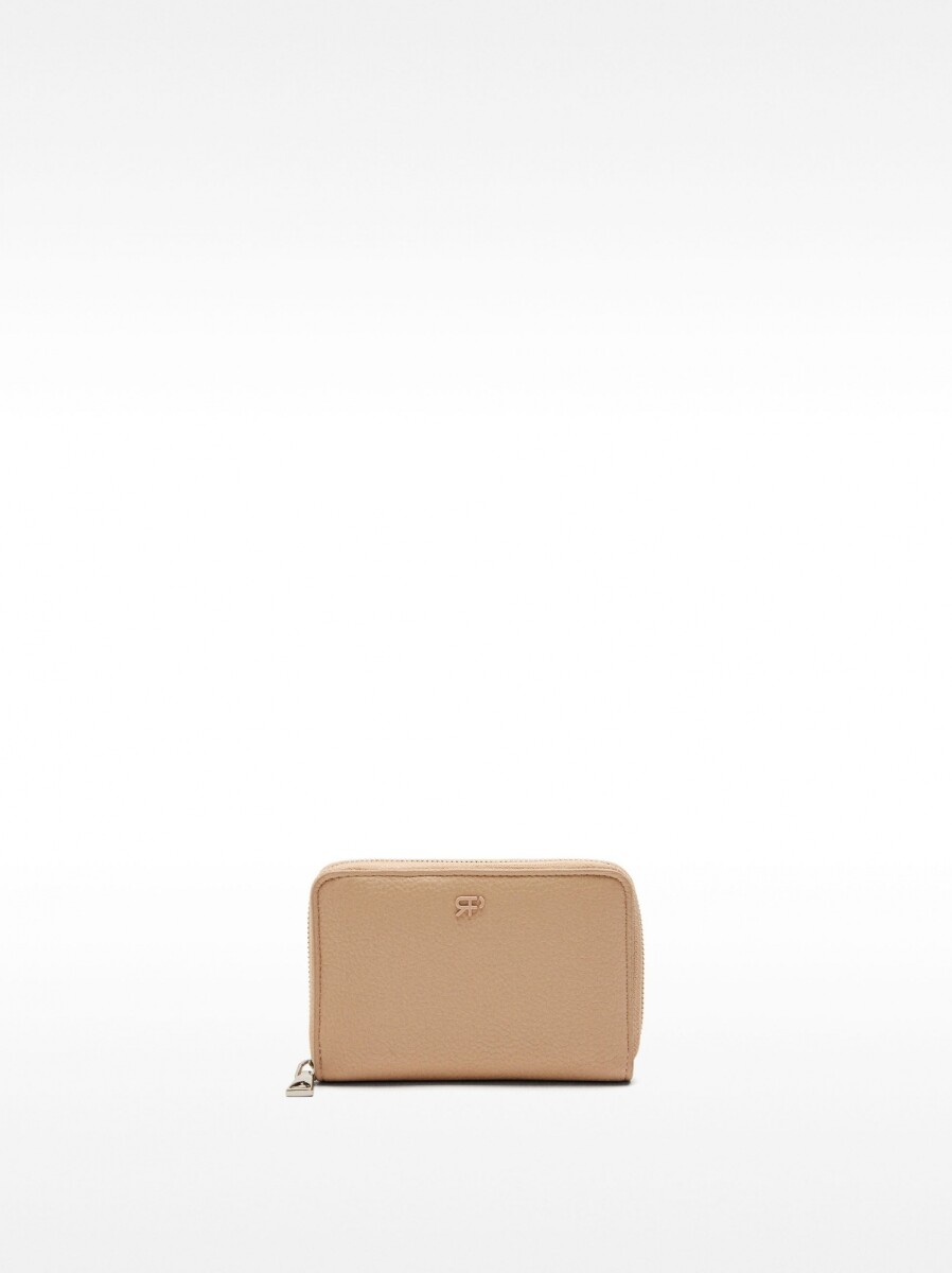 Cartera Con Cremallera - rosa 