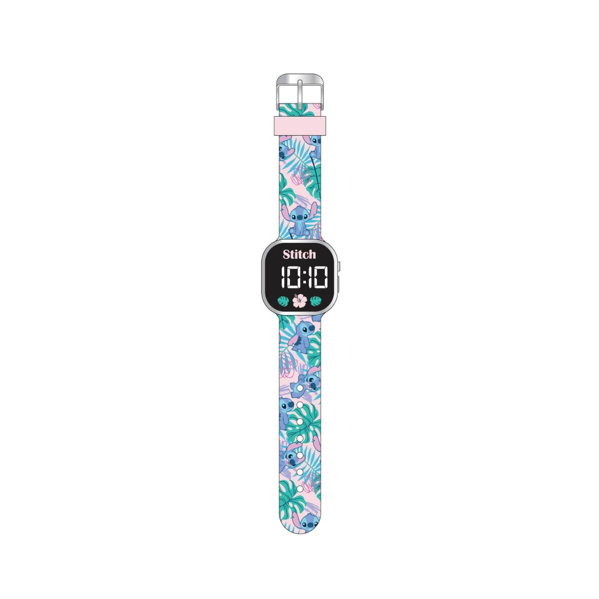 Reloj de niño digital banda led - Lilo & Stich 