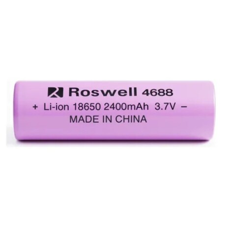 PILA LI-ION 2400MAH 18650 RU4688 PILA LI-ION 2400MAH 18650 RU4688