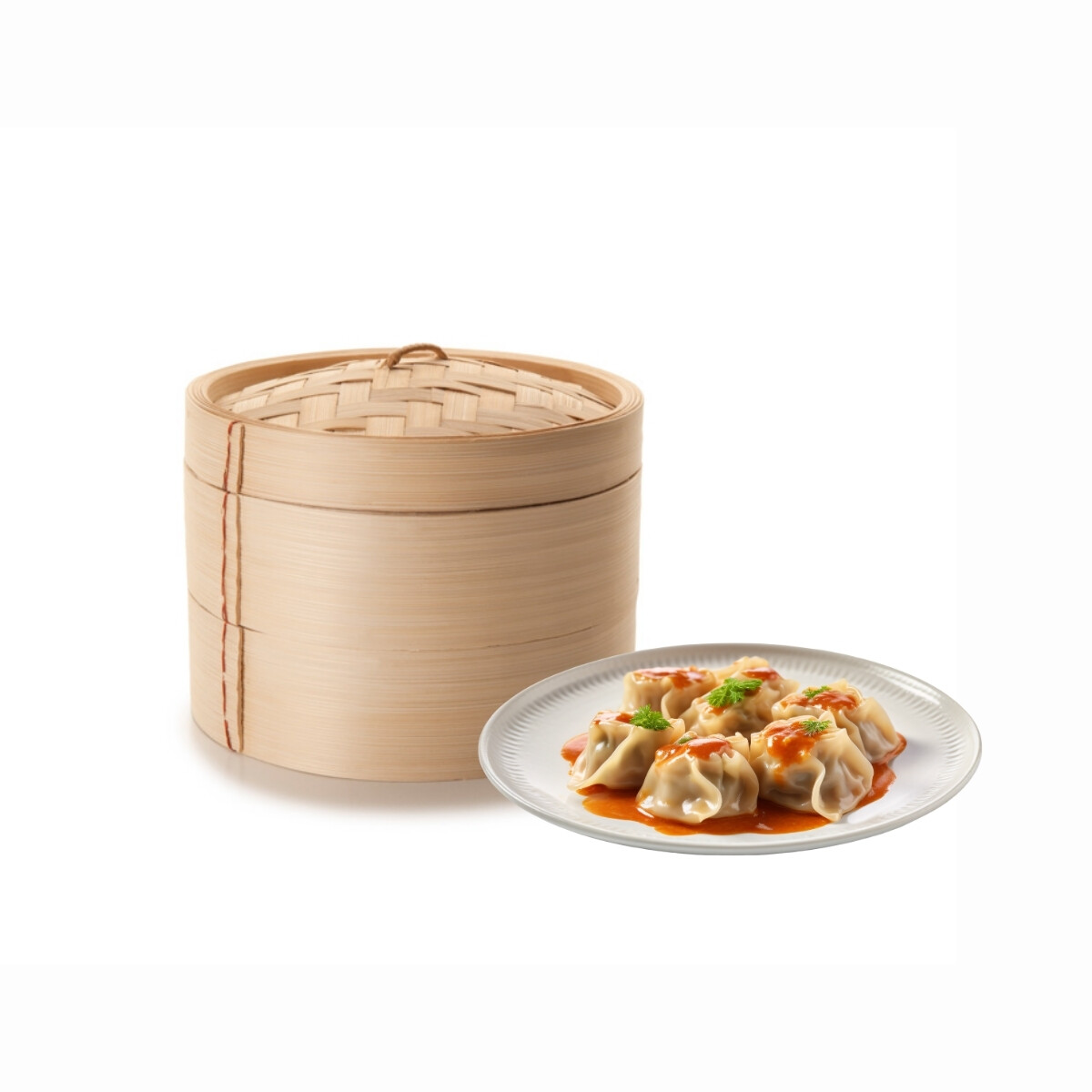 Vaporera de Bambú 20 cm 
