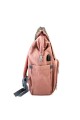 MOCHILA SANTA BARBARA ANIMAL PRINT WUHAN Rosa