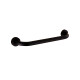 AGARRADERA RECTA METALICA PARA BAÑO LINEA ROMA COLOR NEGRO NEGRO