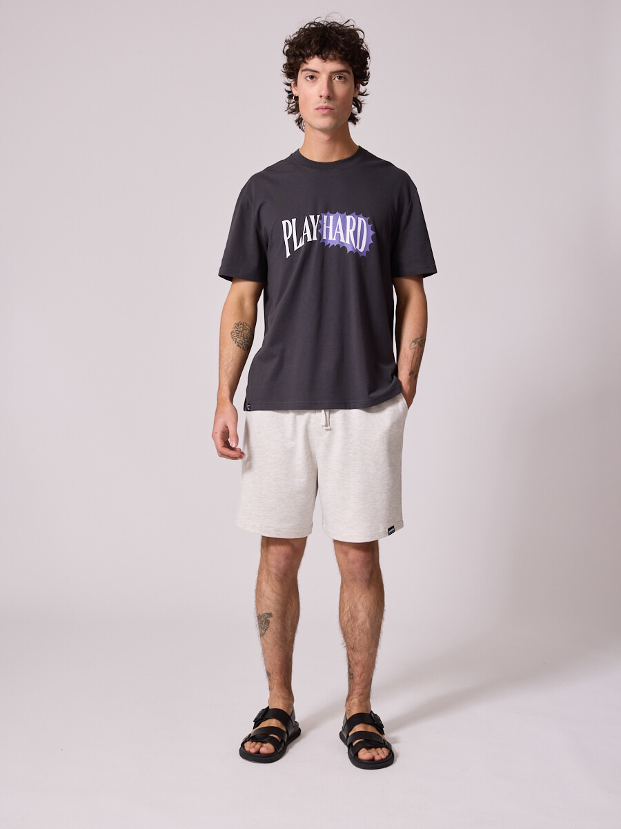 BERMUDA FELPA OLEDAS26 DIXIE Gris Melange