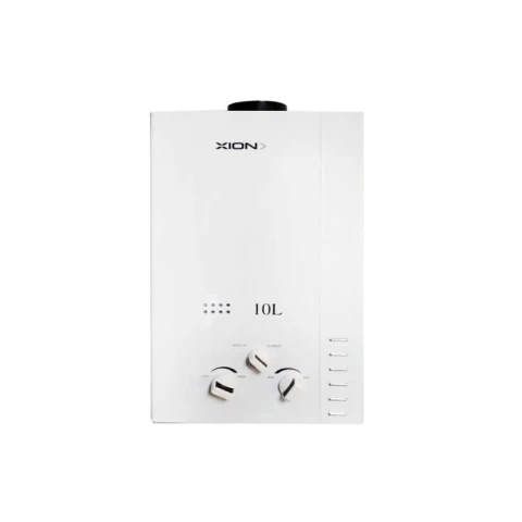 TERMOTANQUE 10L XION GAS - TIRO FORZADO Blanco