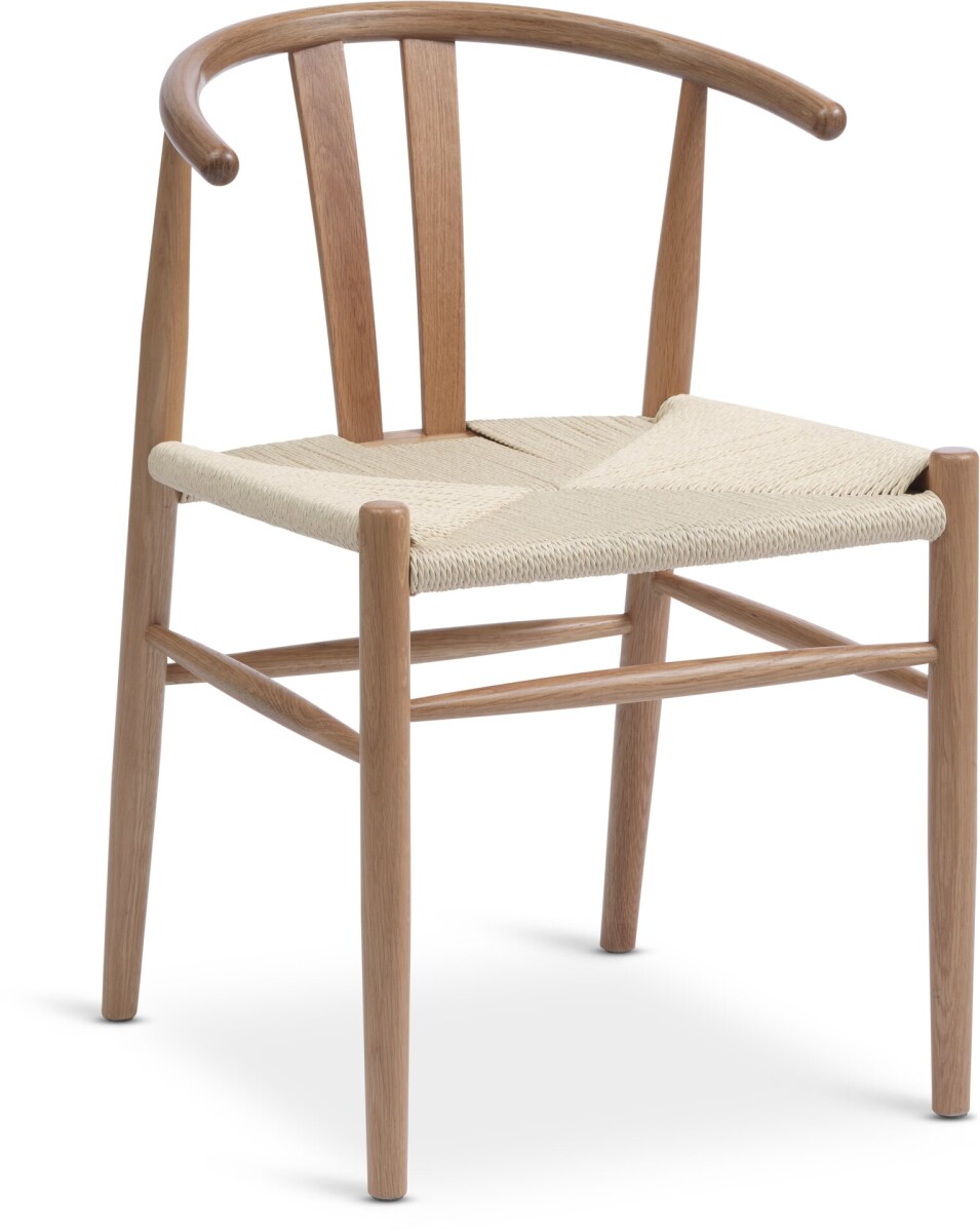 Silla de comedor GUDERUP roble/natural 